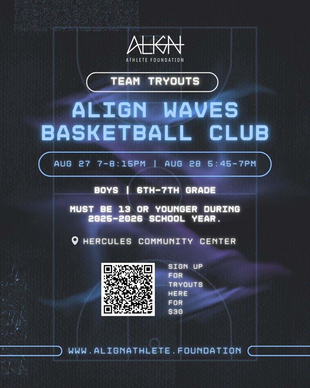 ALIGN Waves Basketball Club: Team Tryouts